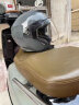 GSB头盔摩托车头盔四分之三盔春夏季双镜片男女士机车骑行防摔3C认证 水泥灰(透明镜片） 2XL 晒单实拍图