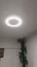 四季沐歌（MICOE）风扇灯LED吊扇灯隐形扇叶简约遥控调光灯具 吸顶款48寸-一级能效-依云白-遥控 实拍图