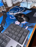 罗技（G）G502 HERO 主宰者 电竞游戏鼠标 有线鼠标 RGB炫彩灯光  机械配重竞技FPS吃鸡宏cf吃鸡鼠标 G502H+蓝白贴纸+鼠标垫 实拍图