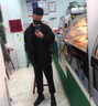 Shelley Jones毛呢大衣男生秋冬季ins港风外套潮流休闲帅气上衣服短款风衣男装 N2070黑色常规款 XL (建议130-150斤) 实拍图