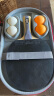 RLSOCO乒乓球拍套包便携收纳袋防水硬壳包葫芦型球拍套乒乓球拍收纳盒 乒乓球拍收纳包-通用黑色 晒单实拍图