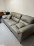全友家居 现代简约四人位大象耳朵沙发家用客厅直排布艺沙发 实拍图