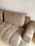狄普防猫抓绒布沙发可爱现代奶油风弧形高脚2.8米沙发床旗舰版雪媚尔 实拍图