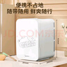 美的（Midea）小冰箱母乳储存器 储奶冷藏盒小型便携办公室保鲜存放保温器14L 实拍图