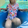 361°儿童泳衣女童可爱印花短袖连体游泳衣中小童女孩夏季速干泳装 实拍图