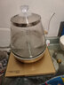 新飞全自动上水电热水壶玻璃泡茶桌茶台烧水壶一体机烧水器大容量办公室煮水壶电茶壶茶具套装泡茶机 1L 底部上水-金色 实拍图