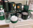 星巴克（Starbucks）墨绿色条纹女神铭牌马克杯340ml咖啡杯陶瓷杯水杯男士女士礼物 晒单实拍图