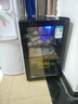 先科（SAST）冰吧冷藏柜 欧式恒温红酒柜酒店家用电冰箱迷你小型单门办公室电竞保鲜展示留样茶叶饮料药品柜 90升 黑胆（全冷藏保鲜+蓝光灯+带锁） 实拍图