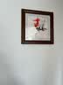 六画事事如意国画斗方餐厅画齐白石客厅装饰画办公室书房挂画玄关墙画 事事如意2 40*40cm宣纸+红褐色实木框 实拍图