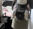 babycare腰凳婴儿背带多功能减震四季抱娃神器解放双手透气轻薄款卡斯尔灰 实拍图