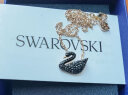 施华洛世奇（SWAROVSKI）【生日礼物】施华洛世奇天鹅 ICONIC SWAN  项链 优雅魅力 镀玫瑰金色（大）5204134 实拍图