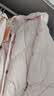 艾莱依甜美毛球羽绒服女质感狐狸毛领长款连帽保暖鸭绒冬外套 初桃粉S 实拍图