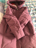 坦博尔羽绒服女中长款宽松连帽厚款保暖女士外套TD236506 紫罗兰 175  实拍图