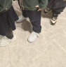回力（Warrior）儿童小白鞋魔术贴男女童鞋休闲运动鞋 TH17-007 白色 28码  实拍图
