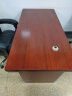中伟老板桌办公桌油漆商务办公室实木贴皮主管桌职员办公桌1.4米 晒单实拍图