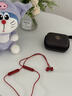 ESSONIO意大利品牌【轻便设计】高端颈挂脖式蓝牙耳机无线HIFI音质运动跑步防水超长续航音乐通话降噪通用 红色【半入耳式】16H续航无压力 实拍图
