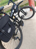 EROADE德国折叠山地自行车男成人青少年学生超轻便携铝合金越野变速赛车 黑色【宙马X4】shimano双油碟 26寸-适合身高165-180cm 30速 实拍图