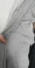 蕉内棉棉301H情侣款背心男女士100%纯棉无侧缝宽松圆领居家睡衣夏季 【窄肩】云灰 L 实拍图