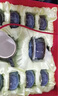 苏氏陶瓷（SUSHI CERAMICS）功夫茶具套装新窑变银丝釉功夫茶杯三才盖碗13头礼盒装 实拍图