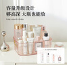 EACHY桌面化妆品收纳盒亚克力梳妆台护肤品零食杂物置物收纳筐 冰透粉 实拍图