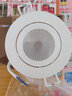 雷士照明（NVC）LED射灯嵌入式家用天花灯吊顶吸顶走廊射灯客厅灯7.5开孔洞灯 3W黄光-Φ75mm 实拍图