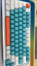 雷神（ThundeRobot） K75橘子汽水 三模热插拔客制化游戏机械键盘 有线无线蓝牙gasket结构PBT键帽 T红pro轴 实拍图