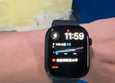 Apple/苹果 Watch Series 10 智能手表GPS款42毫米玫瑰金色铝金属表壳淡桃粉色运动型表带S/M MX1R3CH/B 实拍图
