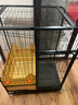 爱咪宠猫笼子猫窝别墅隔离带厕所一体适合大猫柜超大号家用自由空间猫笼 大三层-多层分区生活-猫猫大别墅 猫厕款：猫砂盆带铲+吊床 实拍图
