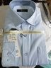啄木鸟【挺括正装】衬衫男秋季商务职业舒适棉质休闲长袖衬衣蓝色L 实拍图