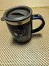史努比（SNOOPY）带手柄不锈钢办公保温杯水杯420ML可爱杯子情侣杯 DP-5002 蓝色 实拍图