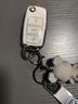 绅创适用大众钥匙套速腾L朗逸polo帕萨特宝来迈腾途观L探岳cc捷达扣包 【大众A款】亮面白_灰熊挂件 实拍图