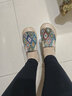 老北京布拖鞋女亚麻包头半拖妈妈单鞋防滑软底民族风绣花鞋一脚蹬 孔雀绿【送妈妈 送闺蜜 送自己】 38 正码-防滑软底 舒适透气 实拍图