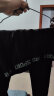 京东京造 运动套装四件套男 薄绒保暖  健身长袖T恤外套篮球服 黑色 M  晒单实拍图