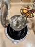 比乐蒂（Bialetti）摩卡壶专用电陶炉 经典款2.0家用小型微晶煮咖啡煮茶炉商用加热炉 经典款2.0微晶电陶炉（雅白色） 实拍图