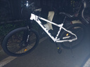 PHILLIPS菲利普山地自行车26寸男女成人款学生青少年中大童变速通勤单车 皎白色 高碳钢 辐条轮 26寸27速 建议身高155-180cm 实拍图