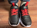 361°儿童运动鞋25冬男女童3-14岁皮面加绒保暖缓震棉鞋 黑41 实拍图