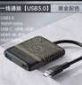 海备思Switch视频采集卡NS便携底座USB3.0直播采集器连接iPad平板笔记本电视适用ROG掌机拓展坞配件 一线通升级版【USB3.0】黑金配色 实拍图