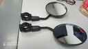 TOOKTRO电瓶自行车反光镜电动车后视镜子雅迪爱玛短杆电车通用倒后倒车镜 短杆圆形凸面后视镜+底座一对 晒单实拍图