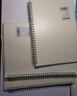 誉品（YUPIN）线圈本A4笔记本本子日记本 B5简约螺旋本大学生考研练习本大号加厚记事本错题摘抄本 B5横线/6本装【共480张】 实拍图