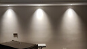 雷士（NVC）LED射灯客厅过道背景嵌入式洗墙小山丘铝材7瓦三色白杯【莲华】 实拍图
