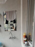 华恺之星 浴室镜 免打孔卫生间镜贴墙壁挂镜无框化妆镜 圆角斜边60*40cm 实拍图