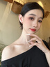 劳拉图轻奢品牌耳环女高级感耳扣奢侈饰品生日情人节礼物送女友老婆 水钻五边形耳扣【精美礼盒】 实拍图