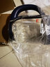 半球（PESKOE） 电水壶 1.8L大容量家用电热水壶 高硼硅玻璃养生壶 烧水可视电热水壶MW-C170-18 1.8L 蓝色 实拍图