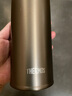 膳魔师（THERMOS）钛杯纯钛保温杯办公咖啡杯商务茶杯可定制团购水杯生日礼物TCTC 矿石金【带茶隔】 550ml 实拍图