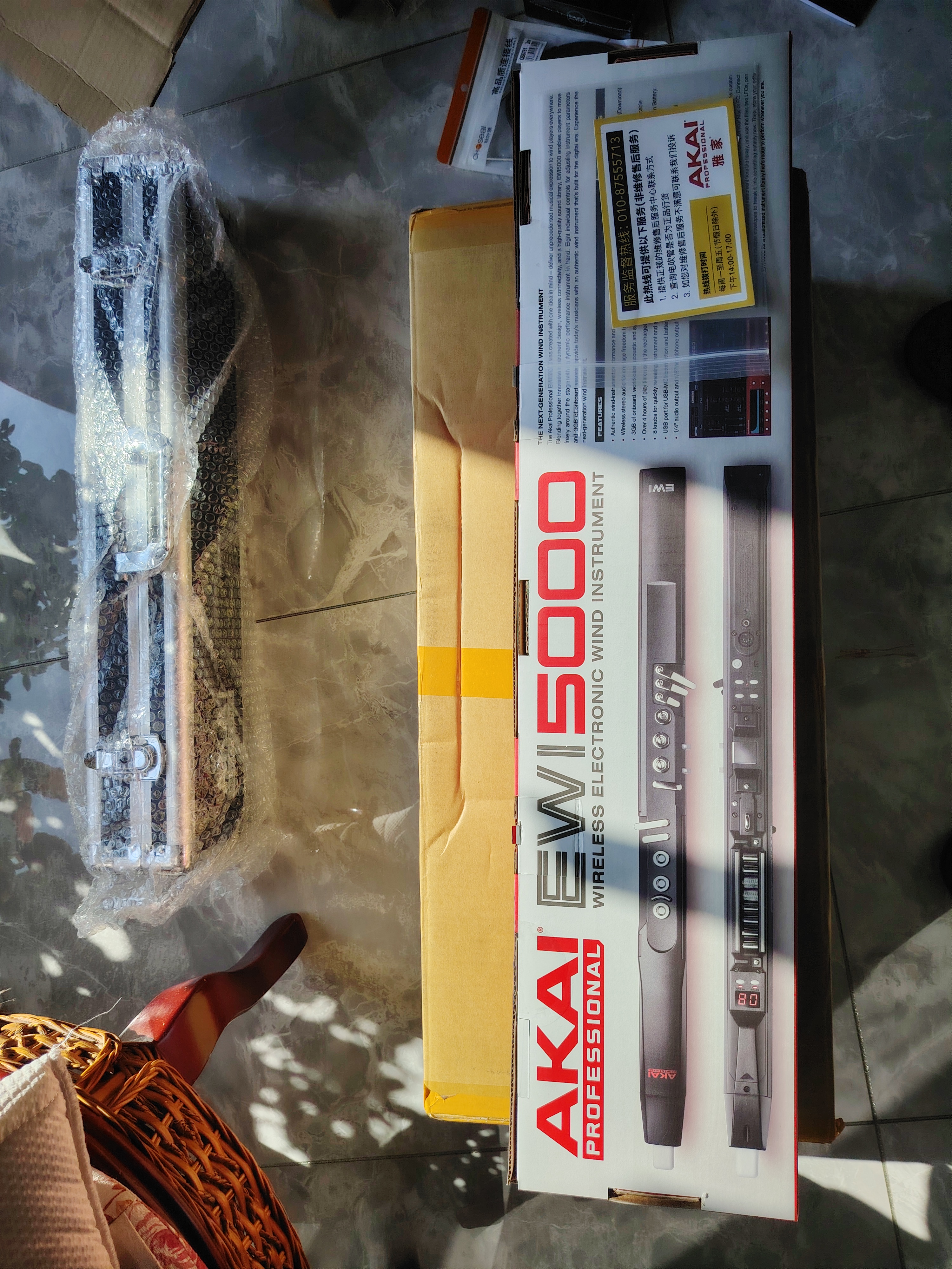 AKAI PROFESSIONAL全新进口雅家5000电吹管乐器中老年人SOLOC官方初学者专业款雅佳 套餐4 5000黑色 实拍图