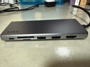 贝尔金（BELKIN）扩展坞 万兆Type-C拓展七合一 PD供电 苹果笔记本电脑转接 HDMI4K投屏 网线/SD读卡 兼容雷电口 实拍图