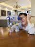 babycare山茶花儿童家居服春秋莫代尔薄款睡衣居家套装 银桦木 120 实拍图