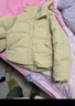 森马（Semir）轻松羽绒|羽绒服女宽松连帽面包服冬防泼水防风外套101724113045 实拍图