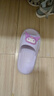 猪爸爸儿童拖鞋女童夏季2025新款室内防滑6-12岁三丽鸥宝宝亲子拖鞋紫22 实拍图