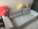 佰芙美沙发客厅2025新款现代简约小户型三人位直排家用奶油风客厅沙发 雪尼尔棉麻-海绵版 三人位2.1米 实拍图